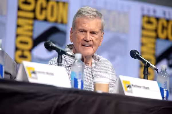 Don Murray speaking at the 2017 San Diego Comic Con International, for "Twin Peaks", at the San Diego Convention Center in San Diego, California. Please attribu