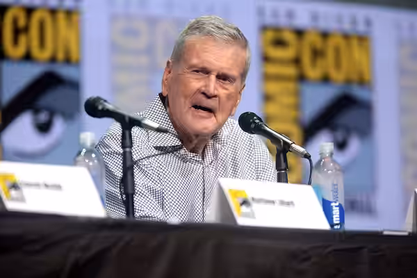 Don Murray speaking at the 2017 San Diego Comic Con International, for "Twin Peaks", at the San Diego Convention Center in San Diego, California. Please attribu