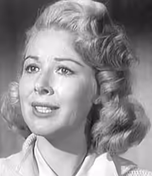 Claudia Barrett in the TV series Lock-Up, episode Voice of Doom (cropped screenshot) (1960)