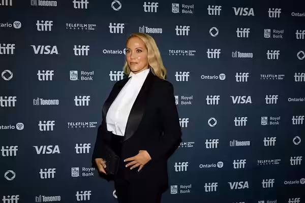 Elizabeth Berkley at the 2024 Toronto International Film Festival (TIFF) for the movie Shell.