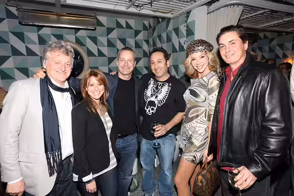 Guests including Gilbert Rozon of Just for Laughs, Jodi Lieberman, Bruce Hills (COO, Just for Laughs), Jeremy Hotz, Carla Collins and Tyrone Power Jr. attended  (2011)
