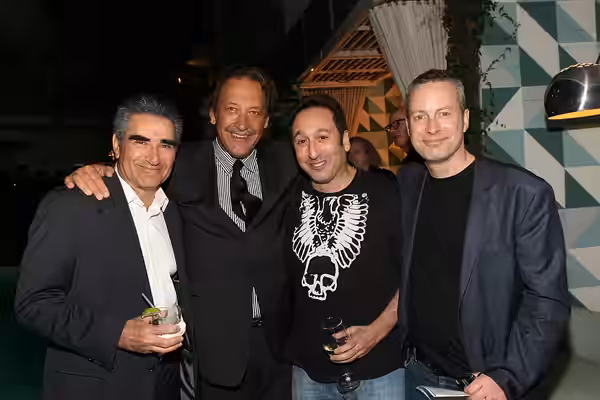Eugene Levy, Slawko Klymkiw, Jeremy Hotz and Bruce Hills, COO, Just for Laughs. To learn more about the Telefilm Canada Features Comedy Lab, please visit: cfccr (2011)