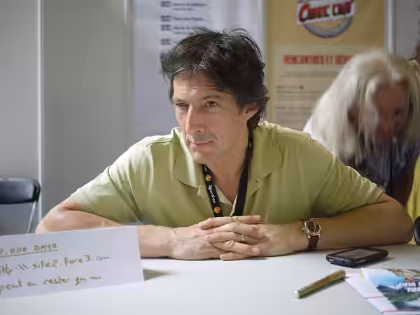 Photograph taken during the 11th edition of Japan Expo in 2010 organised at the 'Parc de expositions of Villepinte near Paris in France.