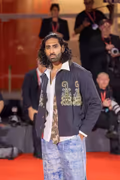 Amar Chadha-Patel, Actor, at 82nd Venice International Film Festival in Venice, Italy for the film Motor City. (2025)