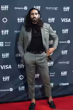 Amar Chadha-Patel, actor in 'William Tell', at the 2024 Toronto International Film Festival