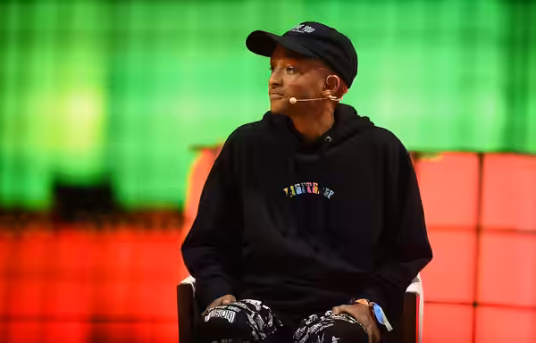4 November 2019; Jaden Smith, Co-founder, 501CTHREE.org &amp; JUST water, during the opening night of Web Summit 2019 at the Altice Arena in Lisbon, Portugal. P