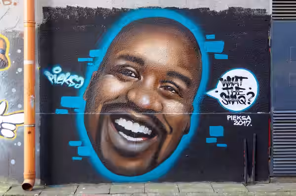 Graffiti in the tunnel near Nowa Huta Cultural Centre in Kraków (2017)