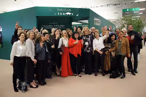 E. L. James at the London Book Fair 2019