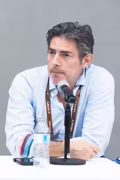 Chris Weitz at LAcon V (Worldcon 2026) in Anaheim, California on a panel called: "From Page to Screen: Adapting Murderbot" .