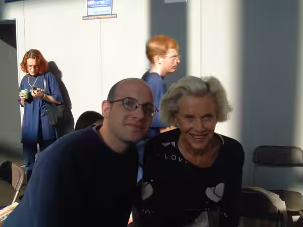 Honor Blackman in January 2000