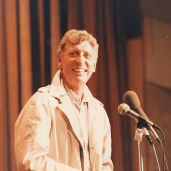 Tom Baker at Whovent '86 in Washington D.C. (1986)