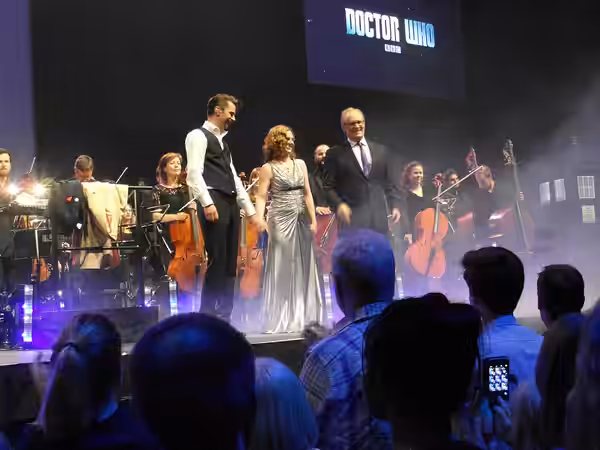 End of the show and everyone takes a bow! Doctor Who Symphonic Spectacular (2015)