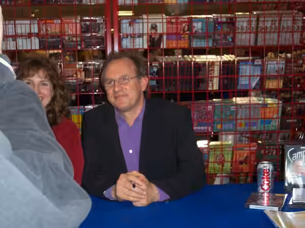 Peter Davison (Dr Who). At the British Show