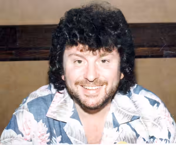 This is a photo I took myself of John Nathan Turner in September 1986 at the "Whovent 86" convention tour.