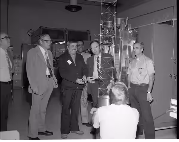 Scope and content: The original finding aid described this as: Capture Date: 4/18/1979 Photographer: DONALD HUEBLER Keywords: Larsen Scan Location Building No: 