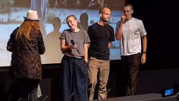 Scrapper BFI Q&amp;A with Charlotte Regan, Lola Campbell, Harris Dickinson, Theo Barrowclough - BFI Southbank - Tuesday 15th August 2023