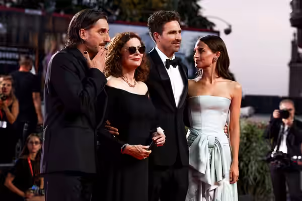 Andrea Pallaoro and his Cast “The Echo Chamber” at the 83rd Venice International Film Festival (2026)