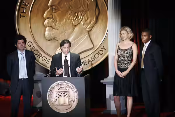 Jeffrey Reiner, Jason Katims, Adrianne Palicki and Gaius Charles, 66th Annual Peabody Awards Luncheon Waldorf=Astoria Hotel New York, NY USA June 4, 2007