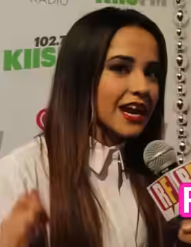 Becky G says "we just became really really good friends" about Meghan Trainor (2014)