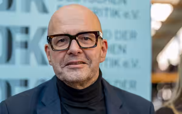 Florian Koerner von Gustorf beim Preis der deutschen Filmkritik am 15.2.2026