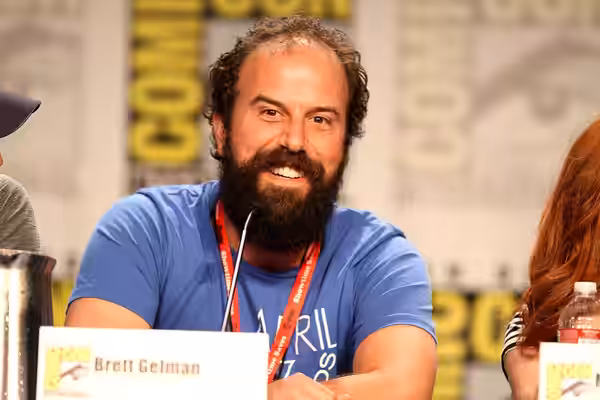 Brett Gelman at the 2011 San Diego Comic-Con International in San Diego, California. Please attribute to Gage Skidmore if used elsewhere.
