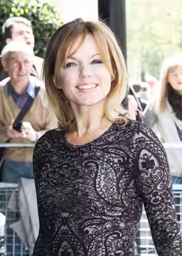 Geri Halliwell at the Ivor Novello Awards in May 2013, Grosvenor House Hotel London, UK.