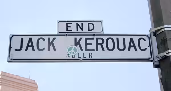 Jack Kerouac Alley, formerly called Adler Alley or Adler Place, and now named after the Beat Generation author, runs the one short block between Grant and Colum