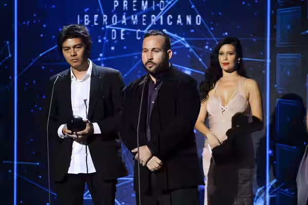 Miércoles 25 de noviembre de 2015. Se realizó la segunda entrega de los Fénix, Premio Iberoamericanos de Cine, en el Teatro de la Ciudad Esperanza Iris.Fotograf