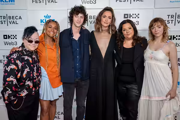 Cast of Tow during the premiere at the 2025 Tribeca Festival