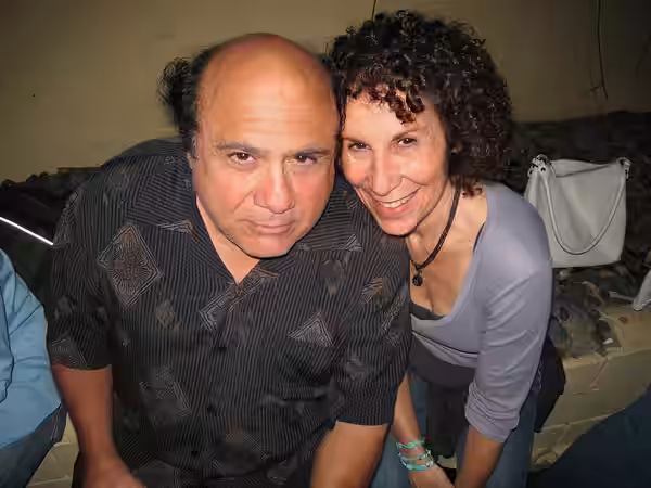 Danny DeVito (left) and Rhea Perlman in 2006