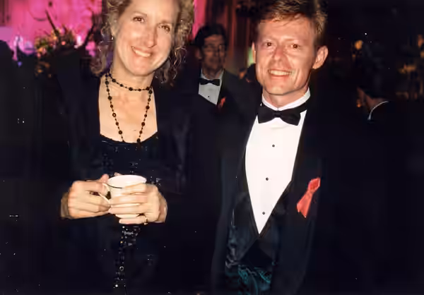 Betty Thomas and Alan Light at the Governor's Ball after the Emmy telecast 9/11/94 - Permission granted to copy, publish, broadcast or post but please credit "p (2006)