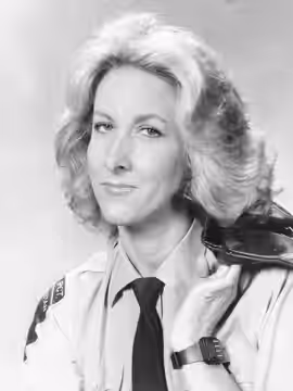 JUST A STREET COP - Betty Thomas, who co-stars as Officer Lucy Bates in NBC-TV's Emmy-winning Hill Street Blues (Thursdays, 10-11 p.m. NYT), meets often with re (1982)