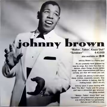 1961 Columbia Records promotional record insert (2016)