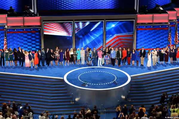 Broadway stars sing "What The World Needs Now" (in tribute to the victims of the Pulse Nightclub shooting) at the 2016 Democratic National Convention