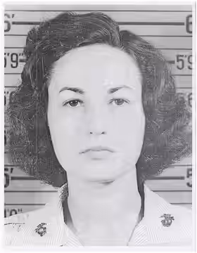 United States Marine Corps portrait of Bea Arthur.
