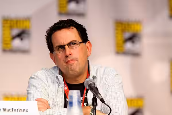 Writer David A. Goodman on the Family Guy panel at the 2010 San Diego Comic Con in San Diego, California. Please attribute to Gage Skidmore if used elsewhere.