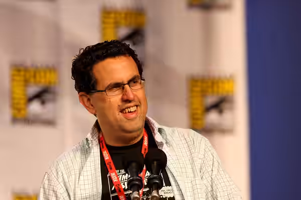 Writer David A. Goodman on the Family Guy panel at the 2010 San Diego Comic Con in San Diego, California. Please attribute to Gage Skidmore if used elsewhere.