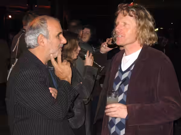 Alan Yentob and Grayson Perry at Private View of Gilbert &amp; George Retrospective, Tate Modern (2007)