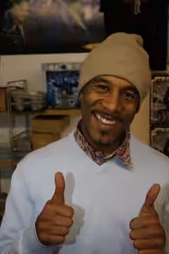 Photograph of Danny John-Jules at Play.com Live 2008.