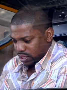 Several actors and celebrities visited the Palmachim Air Force base today, during a visit to Israel. Pictured: Mekhi Phifer ("ER") checks out the Cobra helicopt (2012)