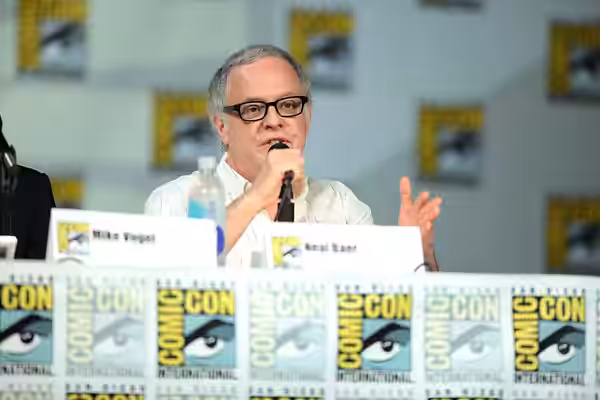 Neal Baer speaking at the 2014 San Diego Comic Con International, for "Under the Dome", at the San Diego Convention Center in San Diego, California. Please attr