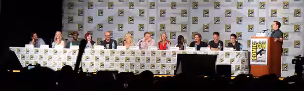 The True Blood panel at the 2014 Comic-Con convention in San Diego, California.