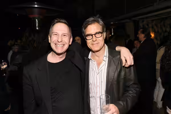 Scott Thompson and Henry Czerny at a Canadian Film Centre &amp; Variety-hosted reception for the Telefilm Canada Features Comedy Lab. To learn more about the Ca (2012)
