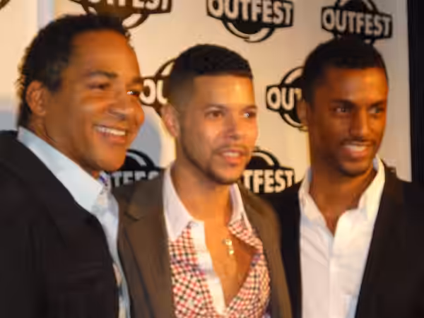 Scotch Ellis Loring, Wilson Cruz and Darryl Stephens at Outfest Fusion 2010.