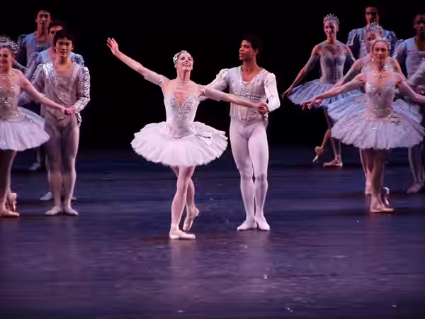 Darcey Bussell during the curtain call for the ballet Theme and Variations.Theme and Variations (2007)