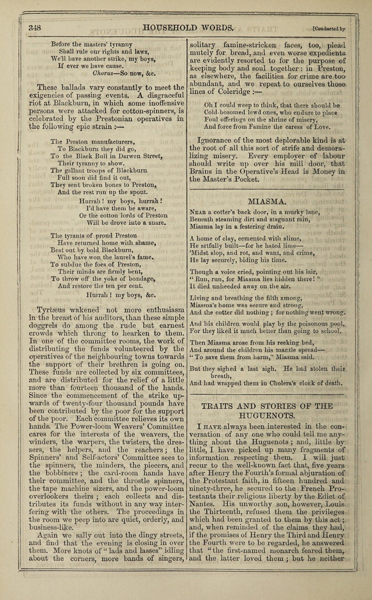 The first page of Stories of the Hugenots (1853)