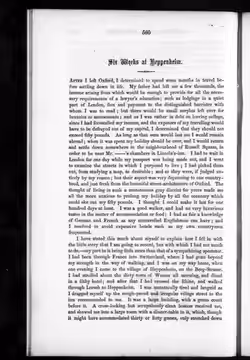 First page of Six Weeks at Heppenheim