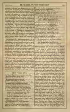 The first page of The Heart of John Middleton (1850)