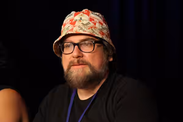 Chris Prynoski at the Magic City Comic Con in 2015
