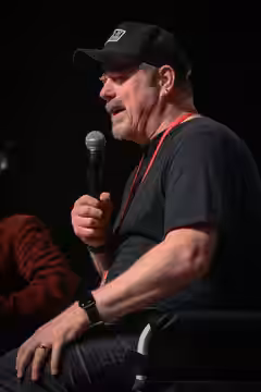 John DiMaggio at GalaxyCon Richmond in 2019